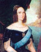 unknow artist Brazilian Empress Teresa Cristina oil painting reproduction